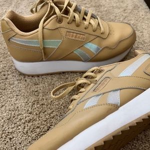 Tan/Beige Reeboks